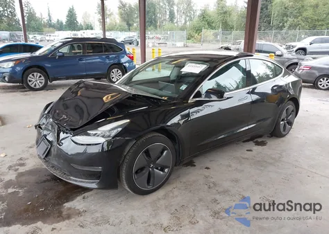 2018 Tesla Model 3 Long Range/Mid Range из США, поврежденный, VIN 5YJ3E1EA0JF077072